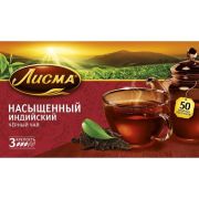 Чай 'ЛИСМА' (пакет) Насыщенный 1*18*25*2г 102191