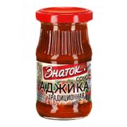 Аджика Традиционная 170г (ст/б) 1*12 Знаток ЗН53