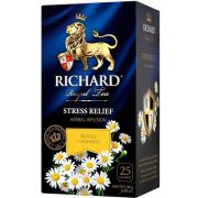 Чай Ричард «Royal Camomile. Stress Relief » чёрн.аром. 200саш 1*1 102644