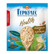 Овсяная каша момент Геркулес Health «С миндалем и кунжутом» 35гр/20уп ш/б Мирфудс2726806
