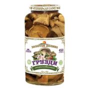 Грузди марин.450мл(260гр)  ст/б 1*12 Золотая Долина