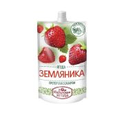 Земляника протертая с сах. дой-пак  0,28 кг  1*15  САВА нов