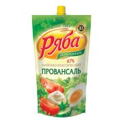 Классический провансаль майонез 67% 410гр дпд 1*24 ТМ Ряба
