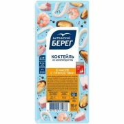 Коктейль из морепродуктов в масле с пряностями 200гр 1*6 ББ 133-24555