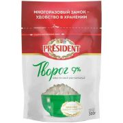 Творог «рассыпчатый»  450г 9% 1*6 Президент