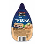 Хаме Паштет 100гр треска алюм. 1*16