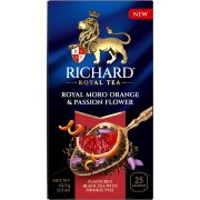 Чай Ричард Royal Moro orange & Passion flower черн.аром. 25саш 1*12 102660