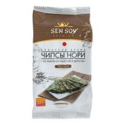 Чипсы Нори из морск.капуст.Teriyaki (пакет 4,5гр) 1*18 Sen Soy 1730