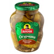 Огурцы соленые Рязанские 1,8л Дядя Ваня 1*6