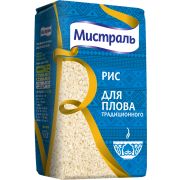 Рис для традиционного плова 900 г 1*12 МИСТРАЛЬ/10227