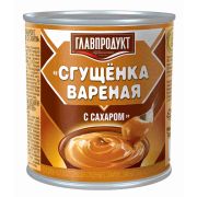 Сгущенка вареная с сахаром 380гр 1*20 Главпродукт 3372