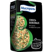 Смесь бобовых для густых и наваристых супов 500г 1*12 МИСТРАЛЬ/13301