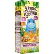 Сок Дары Кубани мультифруктовый 0,2л 1*15