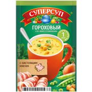 Суперсуп-пюре Суперсыт.момент. «Гороховый с сухариками» 21,8г/20 уп в ш/б РП/2126669