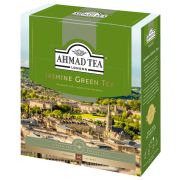 Чай «Ahmad Tea» Зелен. с жасмином ярл.конв.100пак 1*8 475i-08