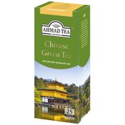 Чай «Ahmad Tea» зеленый «Китайский» 25пак. с ярл. 1*12 1119