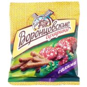 Воронцовские сухарики со вкусом салями 40 гр. 1*28/511105