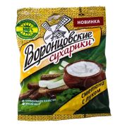 Воронцовские сухарики со вкусом сметана с луком 40 гр. 1*28/511113