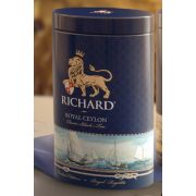 Чай Ричард 'Роял Цейлон' круп.лист 1*12*80г жесть ММL2 610604
