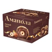 Конфеты ваф. глаз. Лесной орех 100 гр Амапола 1*12 / 713107