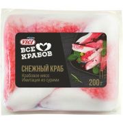 Крабовое мясо «Снежный краб» 200гр 1*10 VICI