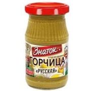 Горчица Русская 170г (ст/б) 1*12 Знаток ЗН259
