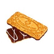 Творожное глазир.шокол.печенье 1*5,4кг С 10 Киров