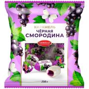 Карамель с фрук.нач.вкус Черная смородина 250гр 1*12 Азов