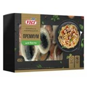 Коктейль из морепродуктов морож в/м ПРЕМИУМ для Пасты 450гр 1*6 VICI