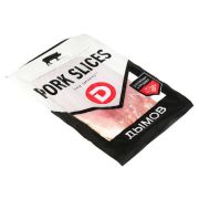 Продукт из свинины с/к Pork slices охл.нарезка в/у 150гр Дымов