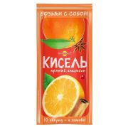 Кисель моментального приготовления «Пряный апельсин» 30 г/28 уп в ш/б
