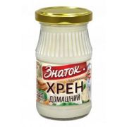 Хрен Домашний 160г (ст/б) 1*12 Знаток ЗН406